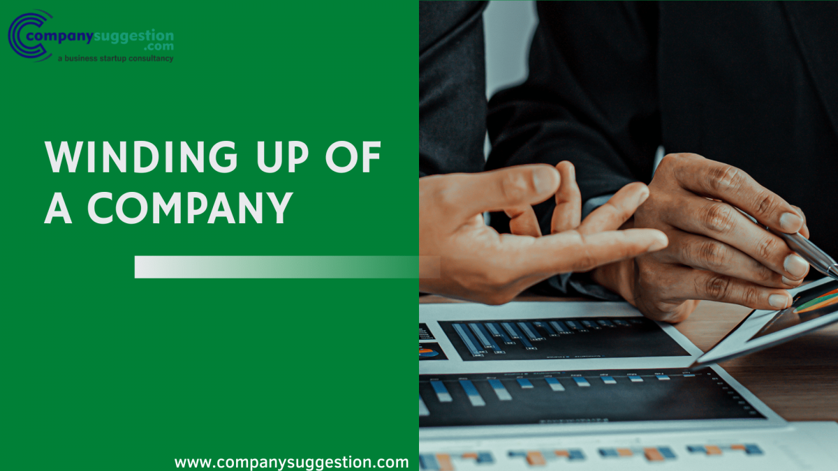 Winding up of a company | Company Suggestion