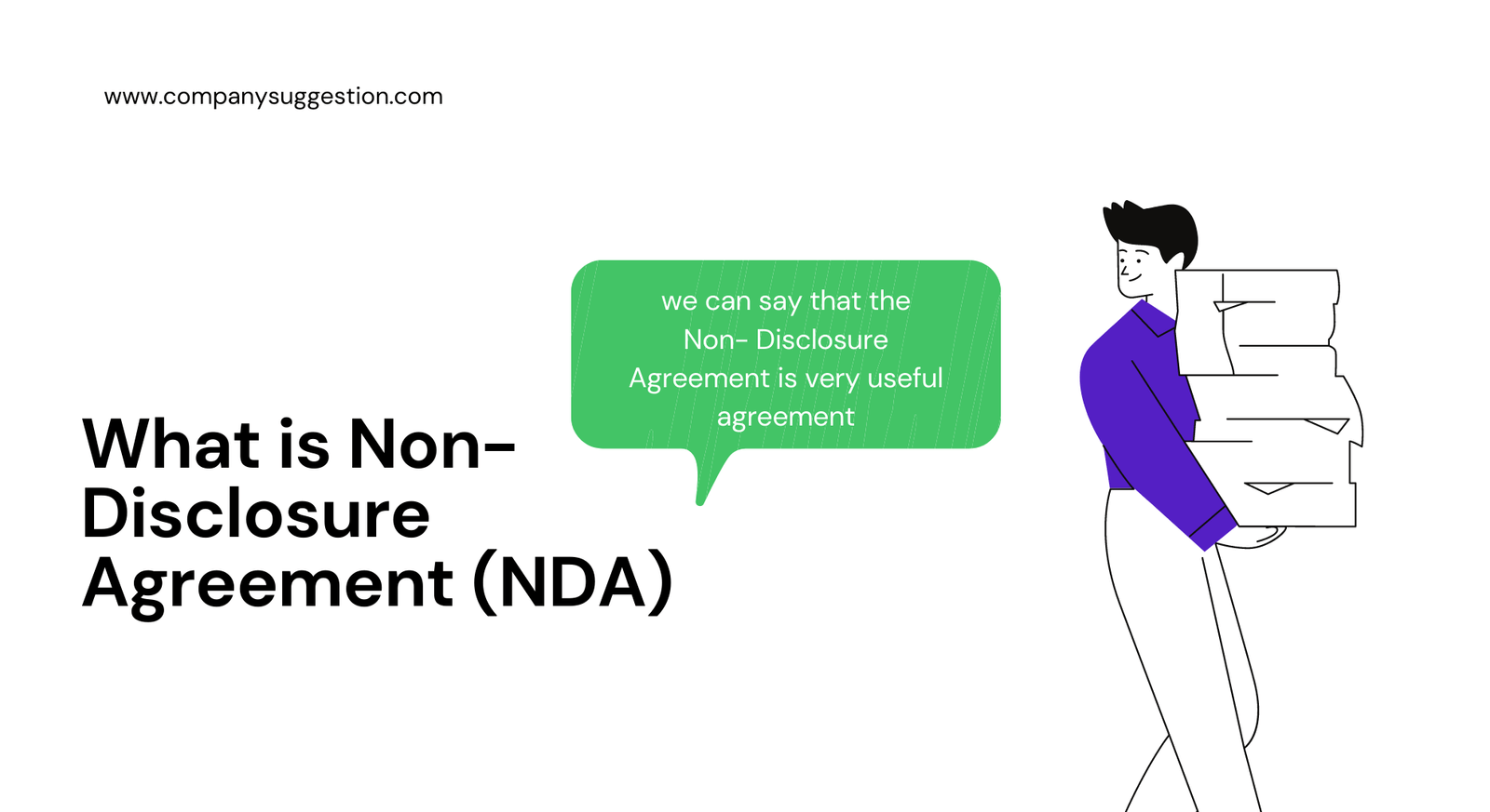 What Is Non Disclosure Agreement NDA Company Suggestion